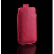 Funda Saco para Samsung S8500, I8000, Desire, EVO. Piel simil Rosa.
