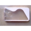 Funda Gel iPhone 4 & 4S Morada y Semitransparente