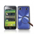 Carcasa trasera Samsung i9000 Aluminio Azul