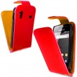 Funda Solapa Samsung Galaxy ACE S5830 Rojo Oscuro