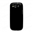 Funda GEL silicona Samsung galaxy S3 i9300 negra brillo