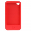 Funda Silicona Iphone 4G y 4S Roja