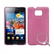 Carcasa trasera Samsung Galaxy S2 i9100 Rosa Perforada