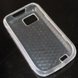 Funda Gel Samsung S5600 My Touch Transparente Hex&aacute;gonos