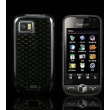 Funda Gel Samsung Jet S8000 Transparente Hex&aacute;gonos